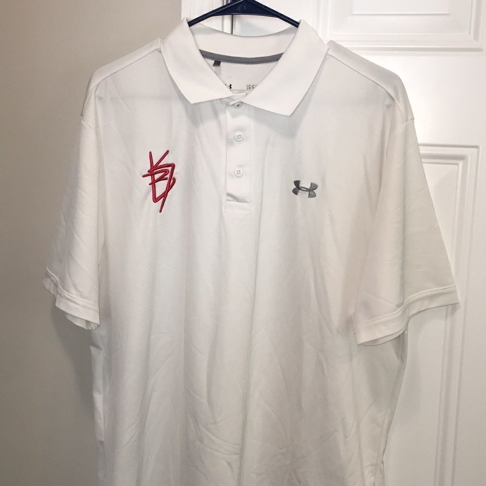 Keith Bazemore NBA Old Dominion & Bertie High NC Arms foundation golf polo shirt